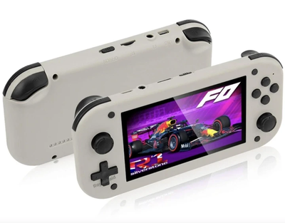 Портативная игровая консоль SJGAM M17 экран 4.3 дюйма IPS 15000 встроенных игр 128 ГБ