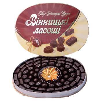 Набор конфет Винницкие лакомства Вінницька цукерка 950 г