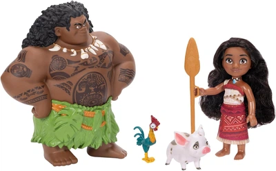 Набор Куклы Моана и Мауи с аксессуарами Disney Moana & Maui Jakks 23755