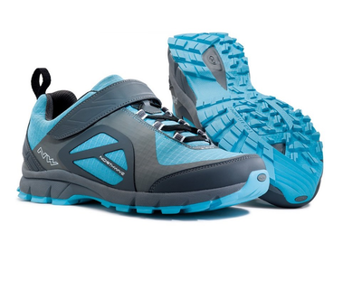 Туфлі велосипедні Northwave ESCAPE WMN W 38 (7.5US) Anthra/blue (80153006 89)