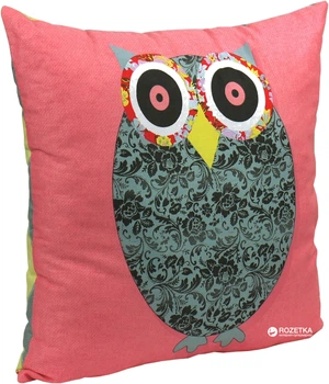 Подушка Руно Силіконові кульки 50х50 (306_Owl Grey)