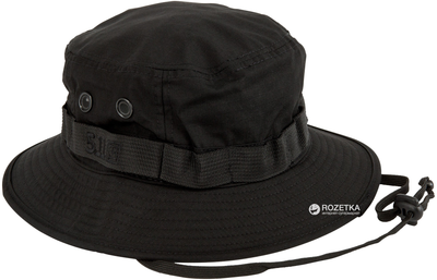 Панамка тактическая 5.11 Tactical Boonie Hat 89422 M/L Black (2000980419531)
