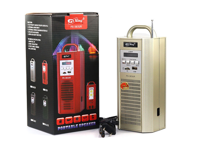 Радиоприемник Pu Xing PX-383UR фонарик USB-разъем FM SW AM