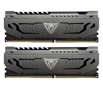 Пам'ять для настільних комп'ютерів PATRIOT 64 GB (2x32GB) DDR4 3600 MHz Viper Steel (PVS464G360C8K)