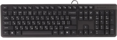 Клавіатура дротова A4Tech KK-3 USB Black