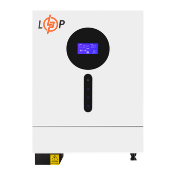Гібридний сонячний інвертор ДБЖ LogicPower LPW-VM II Elite 6000VA 6000Вт 48V 120A MPPT 60-450V On-Off GRID