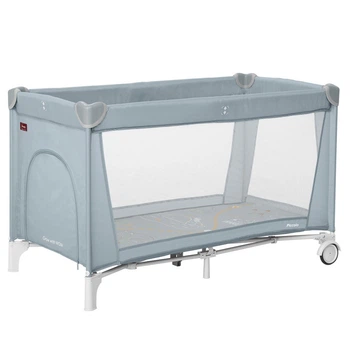 Детская кровать-манеж Piccolo Carrello CRL-18101 Ash Grey