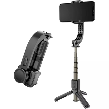 Трипод для професійної зйомки Veron L08 mini 0.72m Black