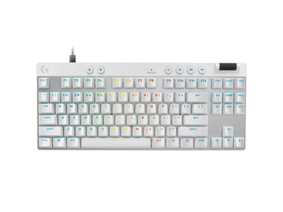 Клавіатура Logitech G Pro X TKL Rapid Linear White (920-013242)
