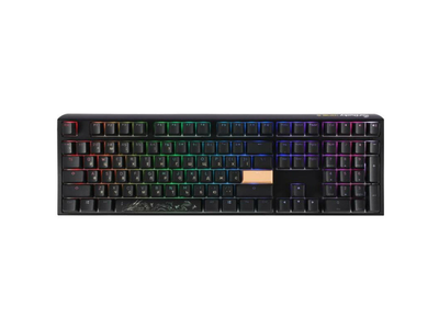 Клавіатура Ducky One 3 Cherry MX Silent Red RGB UA USB Black (DKON2108ST-SUAPXCLAWSC1)