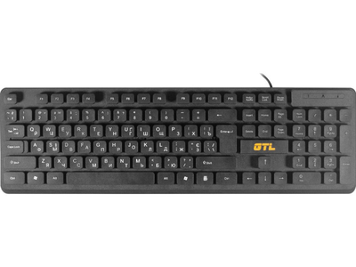 Клавіатура GTL Black USB Standard Office (8277)