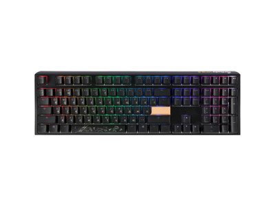 Клавіатура Ducky One 3 Cherry MX Red RGB UA USB Black (DKON2108ST-RUAPXCLAWSC1)