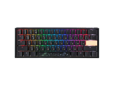 Клавіатура Ducky One 3 Mini Cherry MX Speed ​​Silver RGB UA USB Black (DKON2161ST-PUAPXCLAWSC1)