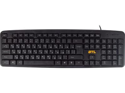 Клавіатура GTL Black USB Standard Office (8125)