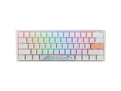 Клавіатура Ducky One 3 Mini Cherry MX Brown RGB UA USB White (DKON2161ST-BUAPXPWWWSC1)