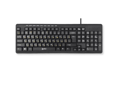 Клавіатура PIKO KB-008 Black (1283126467103) USB