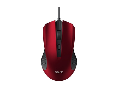 Миша Havit HV-MS752 Black/Red
