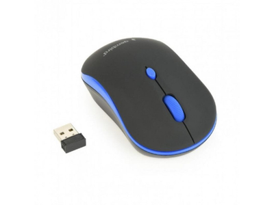 Миша Gembird MUSW-4B-03-B Black/Blue USB
