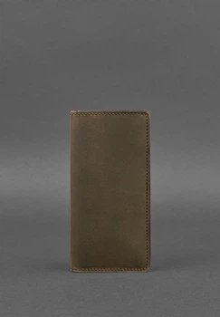 Портмоне-купюрник місткий зі шкіри темно-коричневий(BB_30002327)