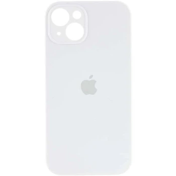 Чохол Silicone Premium case з захистом камери для iPhone 13 Full Camera Protective white 9764