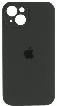 Чохол Silicone Premium case з захистом камери для iPhone 13 Full Camera Protective dark grey 9698
