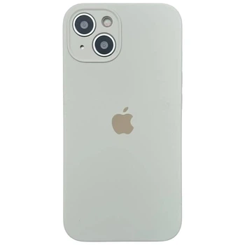 Чохол Silicone Premium case з захистом камери для iPhone 13 Full Camera Protective stone 9762
