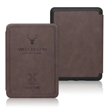 Обкладинка чохол NFcase SoftShell Freedom для Amazon Kindle Paperwhite (2013) 6th Gen (DP75SDI) Dark Brown