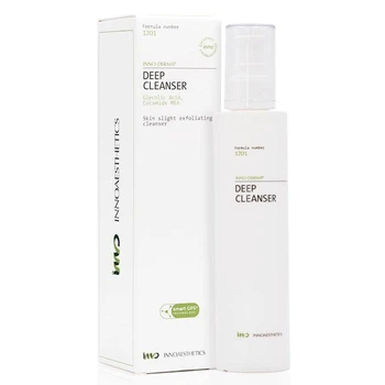 Глибоко очищувальний гель для жирної шкіри DEEP CLEANSER Innoaesthetics 200 мл (ID002)