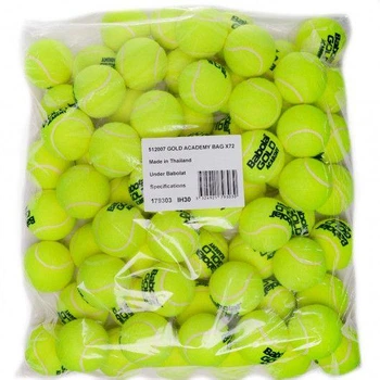 Мячи для тенниса Babolat Gold Academy Желтый 72 Bag (512007-113)