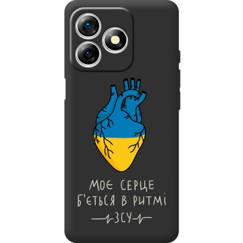 Силиконовый Черный Чехол с Картинкой для Ulefone Note 18 Pro Принт (Патриотический) (65171-ysb002)