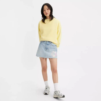 Спідниця джинсова жіноча Levi's premium icon skirt A46940015 w24 (5401128000210)