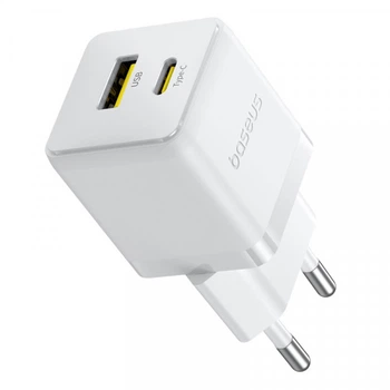 Зарядний пристрій Baseus Palm C+U 20W White (P10111608213-00)
