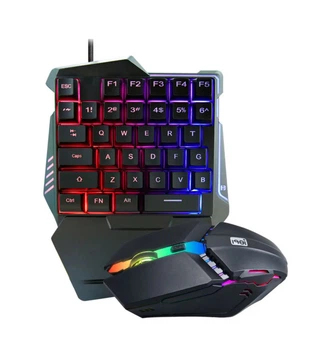Игровая клавиатура с подсветкой + мышка