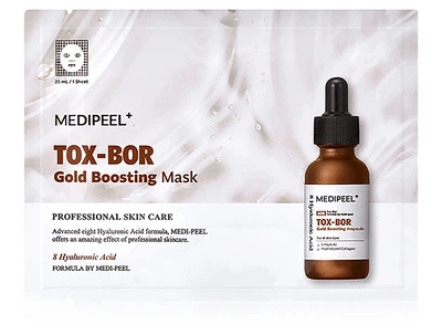 Питательная антивозрастная маска для лица с золотом и пептидами MEDI-PEEL Tox-Bor Gold Boosting Mask (8809941822007)