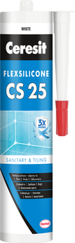 Герметик силіконовий Ceresit CS25 FlexSilicone Сієна (2908848)