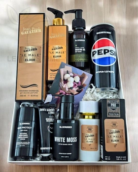 Подарочный набор косметики No Brand в стиле Jean Paul Gaultier Le Male Elixir 7 в 1 Pro