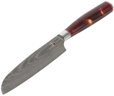 Кухонний ніж MasterPro Tetsu Сантоку 12.5 см Коричневий (BGMP-4129-BR)