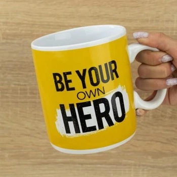 Чашка гигант Be your own hero 1 литр