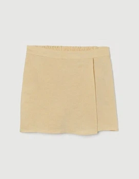 Спідниця-шорти H&M Ж1116184 (09829063) колір жовтий (Ж1116184 - 204084)