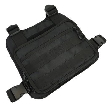 Сумка 7102 black нагрудная разгрузочная