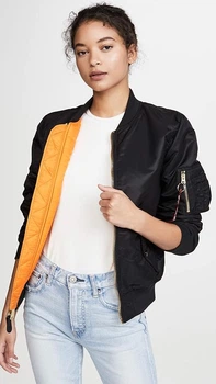 Бомбер Alpha Industries MA-1 Women WJM44500C1 Чорний XL
