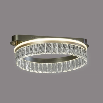 Люстра світлодіодна-LED кільця кришталева DIMMER Sneha (99502016055/400)