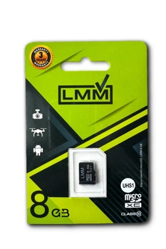 Карта памяти microSDHC 8GB class 10 LMM высокая скорость работы защита данных