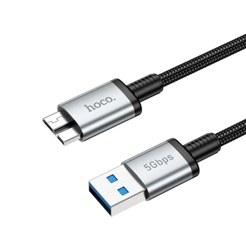 USB кабель Hoco US10 Micro-B USB 3.0 5 Gbit/s 0.5м