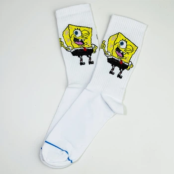 Шкарпетки довгі унісекс Sponge Bob Square Pants 40-45