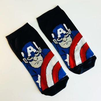 Шкарпетки низькі унісекс Captain America 40-44