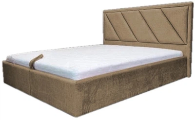 Полуторная кровать Smart Monaco Lite 140х200 см Lili 06 Бежевая (33410311-06140)