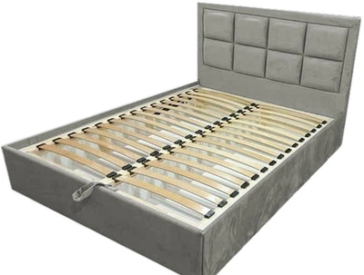 Полуторная кровать Smart Astroide Lite 140х200 см Lili 94 Серая (33410310-94140)
