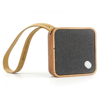 Портативная беспроводная колонка Gingko MI Square 3 Вт з Bluetooth, дерево вишня