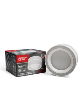 Світильник точковий накладний/врізний LUG LC-GX 8545 GX53 білий LIGHT SET
